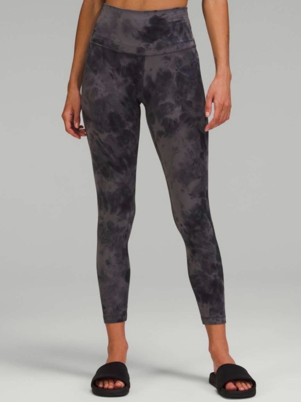 Lululemon Align 25’ Leggings SZ 0 in Graphite Diamond Dye Grey